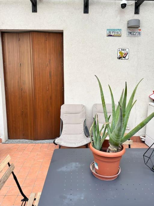 Ferienwohnung Loft Moderno Con Terrazzo Mailand Exterior foto